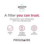Frigidaire WF3CB Puresource3 Refrigerator Water Filter , White, 1 Count (Pack of 1)