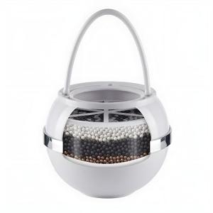 Crystal Quest White Bath Ball Water Filter – Reduces Contaminants for Softer, Smoother Skin - BPA Free