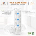Aquaboon Whole House Sediment Filter - 1 Micron Water Filter 10 x 2.5 | Well Water Filter Replacement Compatible with AP110, WHKF-GD05, 6 Pack