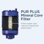 PUR PLUS Faucet Mount Replacement Filter 2-Pack, Genuine PUR Filter, 3-in-1 Powerful, Natural Mineral Filtration, Lead Removal, 6-Month Value, Blue (RF99992)