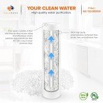 Aquaboon 5 Micron 20 x 4.5 Whole House Sediment Filter Cartridge 20 inch Water Filter Replacement Compatible with DGD-5005-20, FP25B, AP810-2, 2-Pack