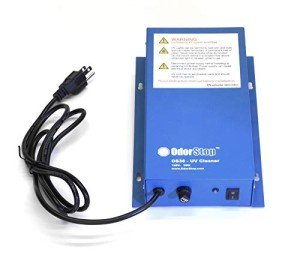 OdorStop OS3612 UV Air Purifier with 12-in Bulbs