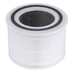 LEVOIT Core 300-P Air Purifier Replacement Filter, 3-In-1 Filter, Efficiency Activated Carbon, Core 300-RF, 1 Pack, White