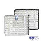 PUREBURG AP03 Replacement Filter Compatible with Conair Air Portable Air Purifier AP03, 6-Pack H13 True HEPA Air Clean Small Room