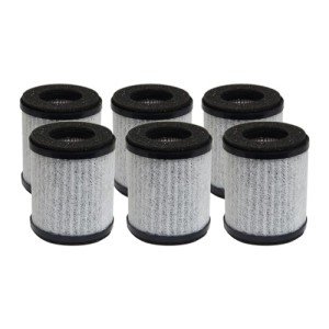 PUREBURG AP-P60FL Replacement HEPA Filter Compatible with Homedics AP-P60 Total Clean Portable Air Purifier, Replace Part AP-P60FL,H13 3-Stage Filtration,6-Pack