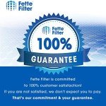 Fette Filter - True Hepa Filter Replacement Compatible with Sharper Image USB powered Portable Air Purifier (2 QTY)