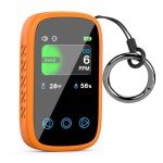 ITEFDTUTNE Portable Carbon Monoxide Detector with Alarm Standable & Lanyard, [3-in-1] Co Detector | Humidity |Temperature, Co Gas Monitor Air Quality for Outdoor Camping Travel RV Car