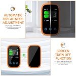 ITEFDTUTNE Portable Carbon Monoxide Detector with Alarm Standable & Lanyard, [3-in-1] Co Detector | Humidity |Temperature, Co Gas Monitor Air Quality for Outdoor Camping Travel RV Car