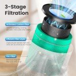 MORENTO 2 Pack MR2566 Genuine Air Purifier Replacement Filter for MR2566 Air Purifier, Pet Dander Version