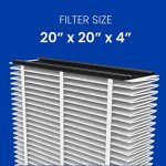 AprilAire 313 Replacement Filter for AprilAire Whole House Air Purifiers - MERV 13, Healthy Home Allergy, 20x20x4 Air Filter (Pack of 2)
