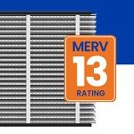 AprilAire 413 Replacement Filter for AprilAire Whole House Air Purifiers - MERV 13, Healthy Home Allergy, 16x25x4 Air Filter (Pack of 4)