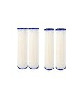 CFS – 4 Pack Sediment Water Filter Cartridges Compatible with American Plumber W20CLA Models – Removes Bad Taste and Odor – Whole House Replacement Filter Cartridge – 5 Micron