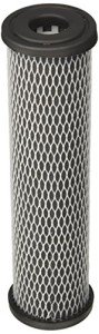 SHURflo 155002-43 10" Replacement Filter Cartridge - 1 GPM, at 60 PSI, Filters up to 2,500 Gallons, Carbon paper, 5 Micron rating, reduces Sediment, Taste, Odor, Iron, THM's, & VOC's, CE
