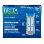 Brita Stream Pitcher Water Filter for Pitchers and Dispensers, BPA-Free, Replaces 1,800 Plastic Water Bottles a Year, Lasts Two Months or 40 Gallons, Includes 3 Filters