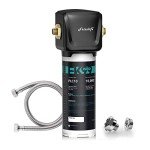Frizzlife FK99 Under Sink Water Filter System, NSF/ANSI 53&42 Certified, Remove 99.99% Chlorine, Lead, Bad Taste&Odor, Direct Connect, 0.5 Micron, Under Counter Drinking Water Filter