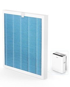 VEWIOR Official Replacement Filter True HEPA Replacement Filter, Compatible VEWIOR A3N Air Purifier, H13 True HEPA Filter for A3N Air Cleaner, Smoke Filter 1PCS