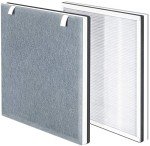 True HEPA Filter for LEVOIT Vital 100 Air Purifier, Vital 100-RF Replacement Filter, 2 Pack