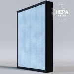 Hathaspace Air Purifier Hepa Filter Replacement - Certified Filters for HSP002 Smart Air Purifiers - Easy to Install, H13 True Hepa - 1 Pack