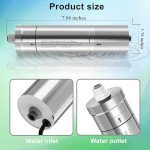 LED UV͎ Ultrąviolët Water Filter for Under Sink Water Filter System and Reverse Osmosis System, Reduce up to 99.9% of Baçtёria-Mercury-Free- Stainless Steel- 8000 Hours Life