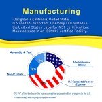 EXCELPURE 1 Micron 10" x 2.5" Whole House CTO Carbon Water Filter Cartridge Replacement for Home Countertop System, Dupont WFPFC8002, WFPFC9001, FXWTC, SCWH-5, WHEF-WHWC, WHCF-WHWC, CTO10, T01, 4PACK