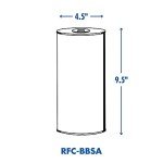 Culligan RFC-BBSA 25 Micron Whole House Water Filter for Sediment, 10" x 4.5" Compatible Replacement for FXHTC, W50PEHD, GXWH40L, GXWH35F, GNWH38S, WFHD13001 (Pack of 1)