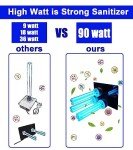 UV-C lamp for Whole House Duct Uv Light Hvac uv light (90, watts)