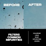 Puro Glass Water Filter Pitcher - Clean Water in Seconds - 1.3L Volume - Filter Removes Lead, Odors, Chlorine