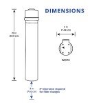 Aquasana Under Sink Water Filter - Reduces 99% of 78 Contaminants Including Chlorine & Lead from Tap Water - Claryum Direct Connect
