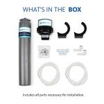 Aquasana Under Sink Water Filter - Reduces 99% of 78 Contaminants Including Chlorine & Lead from Tap Water - Claryum Direct Connect