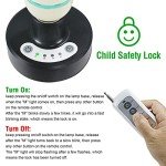 COOSPIDER UV Lamp w/Remote Control 36W UVC Light Bulb with Base for Basement/Storehouse/Car, 3-Gear Timer 15/30/60 Minutes E26 110V CTUV-36 (with Ozone)