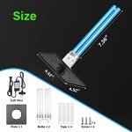 COOSPIDER HVAC UV Light, Air Purifier for Whole House, UVC Light in Duct for AC Duct, with 1 Spare Bulb, 253.7nm Wavelength Ozone Free 110V (CTUV-D18)