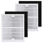 Filter Replacement for Idylis B Air Purifiers AC-2125, AC-2126, IAF-H-100B, IAP-10-125, IAPC-40-140, IAP-10-150, IAP-10-050 Air Purifiers