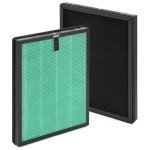 Zouhwaso MKD05 Air Filter Replacement Compatible with MKD05 Air Pur-ifier, 4-in-1 Composite Filter with H13 True HEPA, Acti-vated Car-bon, Special Silver Lons and Pre-Filter, Pack of 2