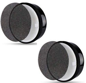 Flintar 3-in-1 H13 True HEPA Replacement Filters, Compatible with G-2000 Home Air Purifier, H13 Grade True HEPA Filtration System, Part # G-2000-FL, 2-Pack