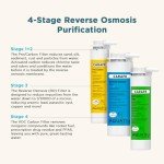 AquaTru Carafe | Replacement Filters for AT100 Countertop Water Purifier | One-Year Carafe Filter Combo Pack