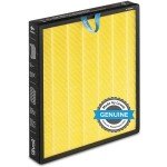 LEVOIT Vital 100S-P Pet Allergy Air Purifier Replacement, Supports HEPA Sleep Mode, 3-In-1 Filter, Efficiency Activated Carbon, Vital 100S-RF-PA , 1 Pack, Yellow