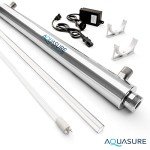 Aquasure Quantum Series 12 GPM Ultraviolet Light UV-C Water Filtration Filter System for Whole House Water Filtration, Disinfection and Purifier | Destroys 99.99% of Bacteria, Virus & Ecoli