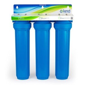 Kind Water Systems Whole House Salt-Free Water Softener and Filter Combo - High Performing Coconut Shell Carbon Block Filtration - for Homes with Up to 6 Bathrooms - Easy Installation