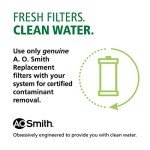 AO Smith 2.5"x10" 5 Micron Carbon Block Sediment Water Filter Replacement Cartridge - 2 Pack - For Whole House Filtration Systems - AO-WH-PRE-RC2