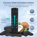 1 Micron 10"x2.5" Whole House Water Filter, CTO Carbon Water Filter Replacement for iSpring FC15, Pentek EP-10, Whirlpool WHKF-WHWC, 4 Pack