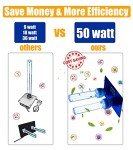 50 Watts(2x25W Bulb) Duct Uv Light Hvac Ac Filter UV-C