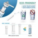Frizzlife Under Sink Water Filter-NSF/ANSI 53&42 Certified Drinking Water Filtration System-0.5 Micron Removes Lead, Chlorine,Bad Taste & Odor, W/Dedicated Faucet