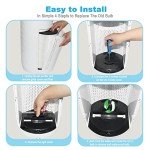 2-Pack 3W AP-UVC1 UV-C Bulb Replacement for Homedics Air Purifer Models AP-T20, AP-T20WT, AP-T30, AP-T35, AP-T45, AP-T45WT, AP-T40, AP-T40WT, 1461901 Series