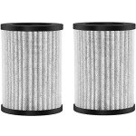 Fette Filter - 2 Pack Replacement Filters Compatible with Pure Enrichment PureZone Mini Portable Air Purifier PEPERSAP