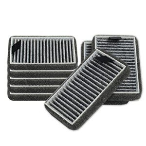 PUREBURG Replacement Filter Compatible with Clarifion DSTx Portable Air Purifier,8-Pack HEPA Activated carbon 2-in-1 Air Clean Dust VOCs Odor