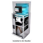 D200 Dual lamp Air Purifier Whole House Filter Uv Light in Duct for Hvac Ac (Air Conditioning) Duct Germicidal