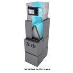 D200 Dual lamp Air Purifier Whole House Filter Uv Light in Duct for Hvac Ac (Air Conditioning) Duct Germicidal