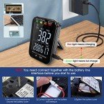 Portable CO2 Detector, AP-531G Portable CO2 Detector 3 in 1 Indoor Air Quality Monitor with Tempe(℃/℉), Alarm and Humidity Sensor Air Analyzer for Grow Tents, Wine Cellars, Homes,Office, School