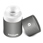 Personal Air Filter, Air Filter to Eliminates Odor, Eco Friendly Air Filter Lasts up to 5000+ Uses, Protects from Friends Family, Suitable for Office Home Car, Grey