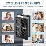 Zouhwaso FY1410 Replacement Filter Set Compatible with Philips 1000 1000i Series Air Pur-ifier Model FY1410 FY1413 AC1215/1213/1212/1216, 1x FY1413/40 Acti-vated Car-bon and 1x FY1410/40 HEPA Filter